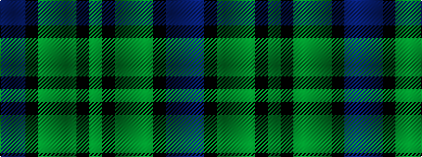 idealised woven sample of pattern BBKGGGKG
