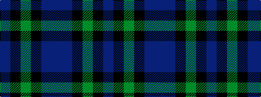idealised woven sample of pattern BBKGKB