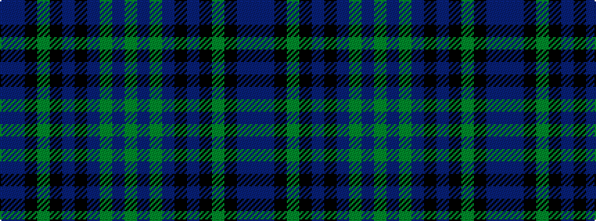 idealised woven sample of pattern BBKGKBKBGBG