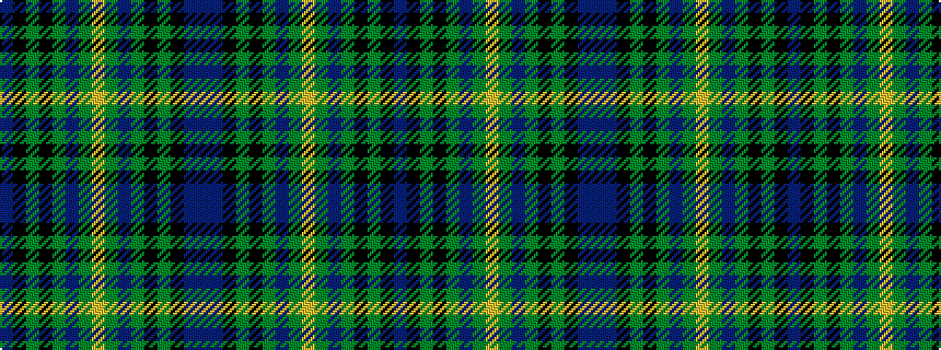 idealised woven sample of pattern BBKGKGBGYGBGKGKB