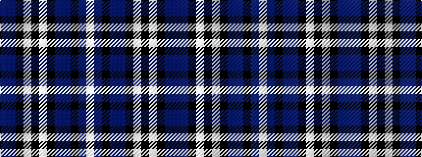 idealised woven sample of pattern BBKWKWKBBKBW