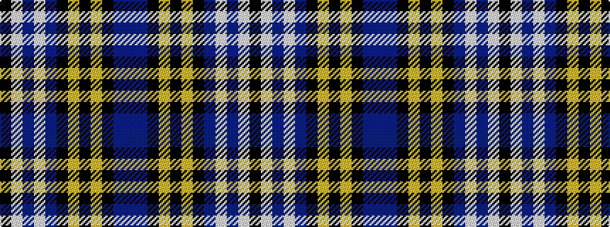 idealised woven sample of pattern BBKYKYKBWBWK