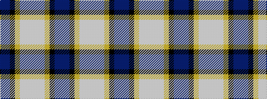 idealised woven sample of pattern BBKYWWWWWYKBB