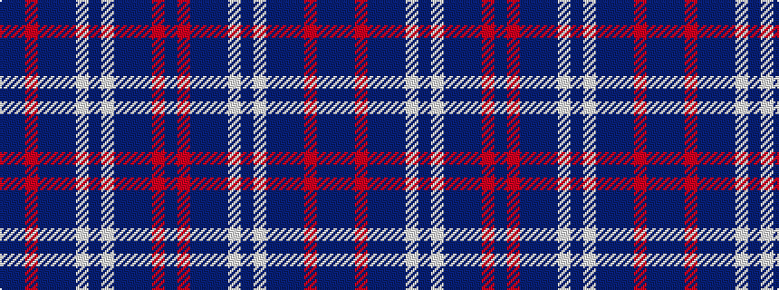 idealised woven sample of pattern BBRBBBWBWBBBRB