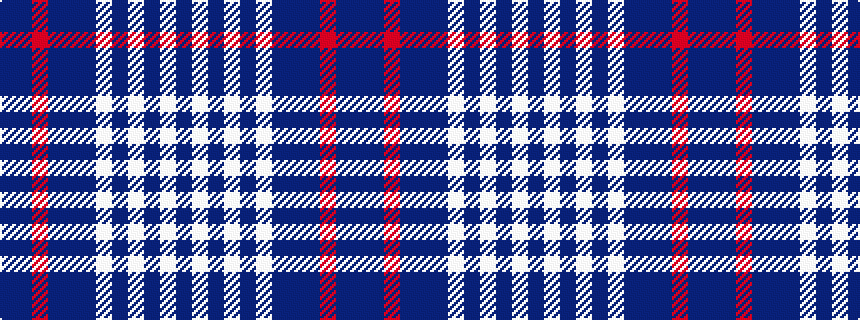 idealised woven sample of pattern BBRBBBWBWBWB