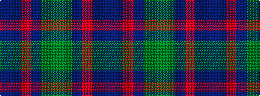 idealised woven sample of pattern BBRBGG
