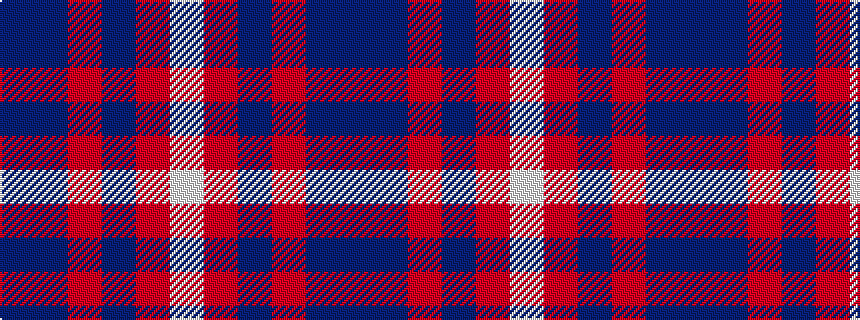 idealised woven sample of pattern BBRBRW
