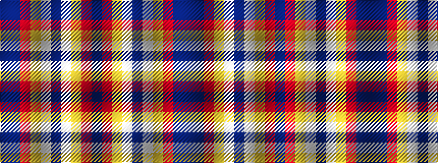 idealised woven sample of pattern BBRYWBWYRB
