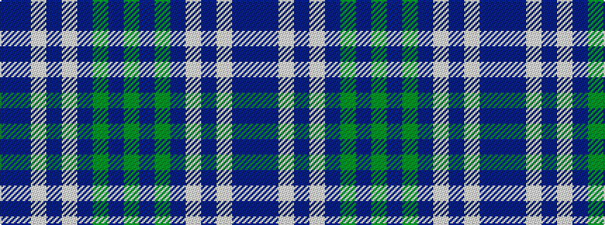 idealised woven sample of pattern BBWBWBGBG