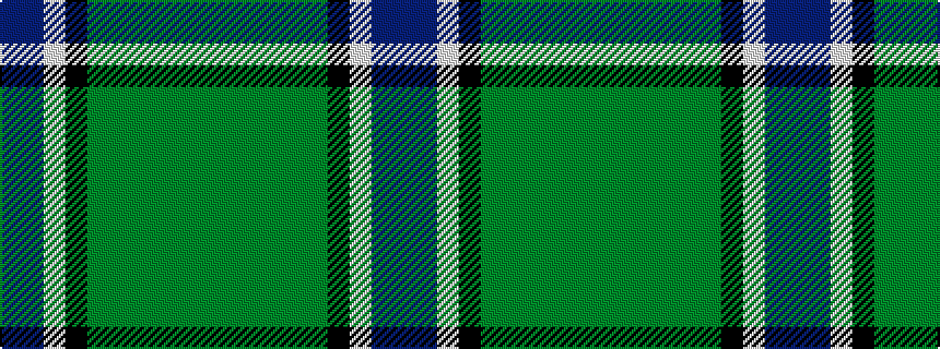 idealised woven sample of pattern BBWKGGGGGG