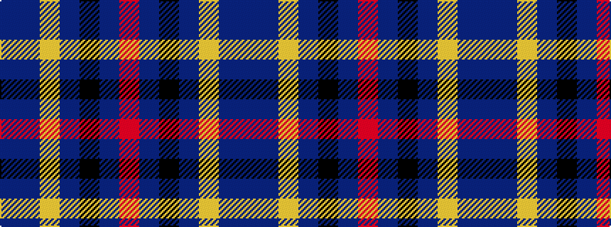 idealised woven sample of pattern BBYBKBR
