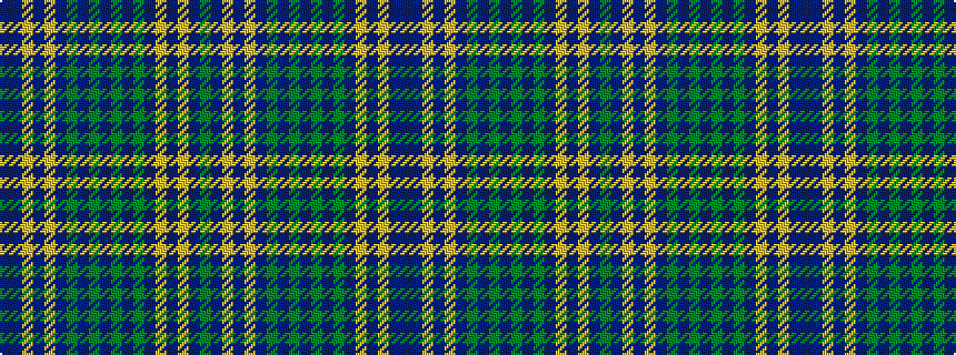 idealised woven sample of pattern BBYBYBGBGBGBGBYBYBG
