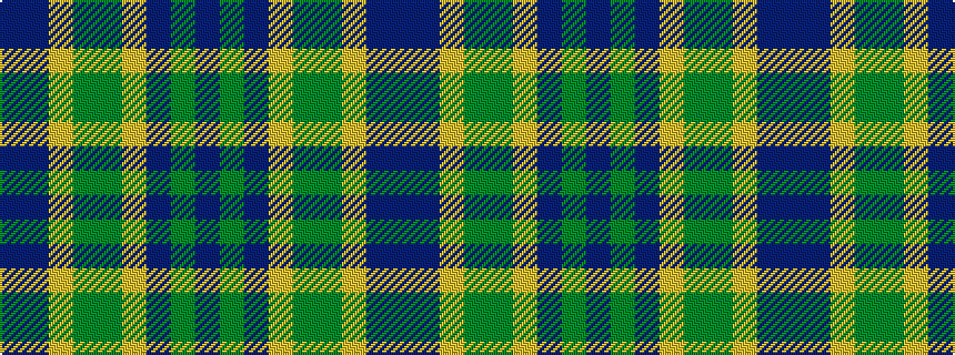 idealised woven sample of pattern BBYGGYBGB