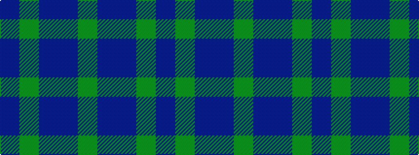 idealised woven sample of pattern BGBBG