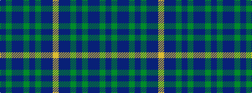 idealised woven sample of pattern BGBBGBGBBY