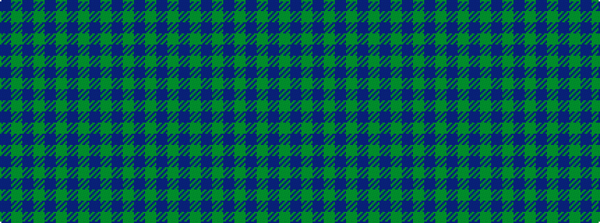 idealised woven sample of pattern BGBGBGBGBGBGB