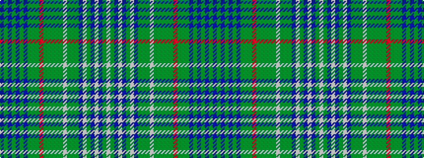 idealised woven sample of pattern BGBGBGBGGGRGGGGGWGGGBWGBWBGW