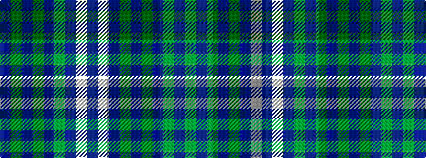 idealised woven sample of pattern BGBGBGBWB