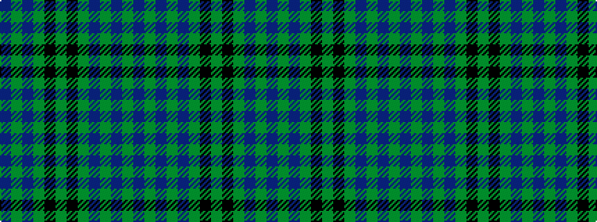 idealised woven sample of pattern BGBGBGKGKGBGB