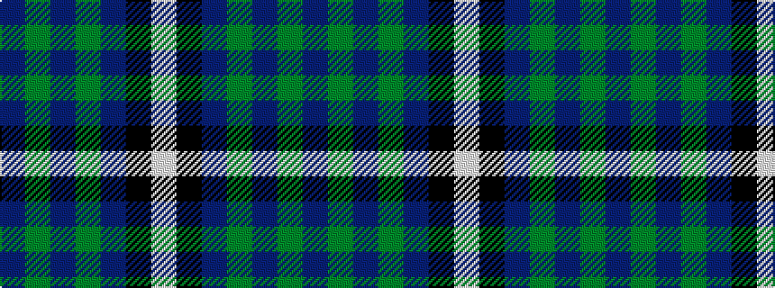 idealised woven sample of pattern BGBGBKW