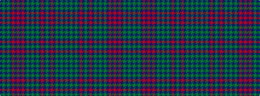 idealised woven sample of pattern BGBGBRBRBRBGBGBGBRBGBRBGBGBG