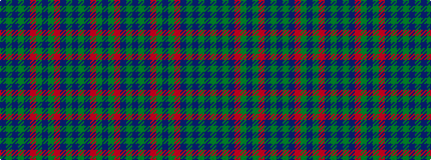 idealised woven sample of pattern BGBGBRGBGRBGBGBRGB