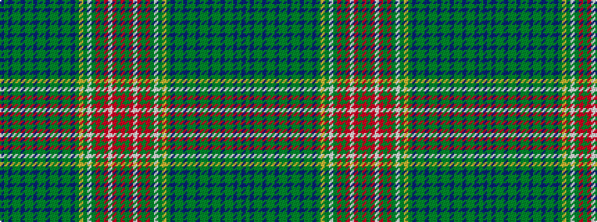 idealised woven sample of pattern BGBGGBGGBGGBGGBGGBGYGWGRGRWRGR