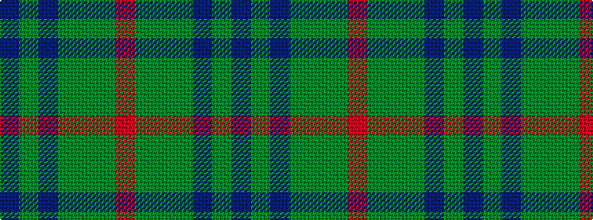 idealised woven sample of pattern BGBGGGR