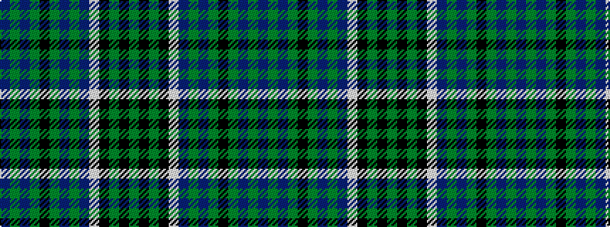 idealised woven sample of pattern BGBGKGBGBWKGKG