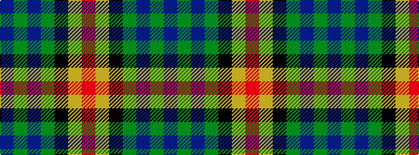 idealised woven sample of pattern BGBGKYR