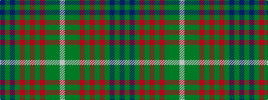 idealised woven sample of pattern BGBGRGRGRGGGW