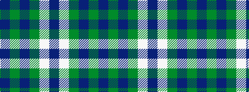 idealised woven sample of pattern BGBGWB