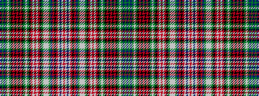 idealised woven sample of pattern BGBGWGKRKRKRKGWGKRWRWRKGWWWGBRKRWBWR