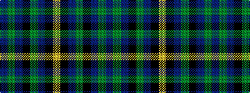 idealised woven sample of pattern BGBKGBKY