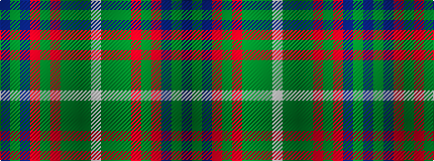 idealised woven sample of pattern BGBRGRGGGW