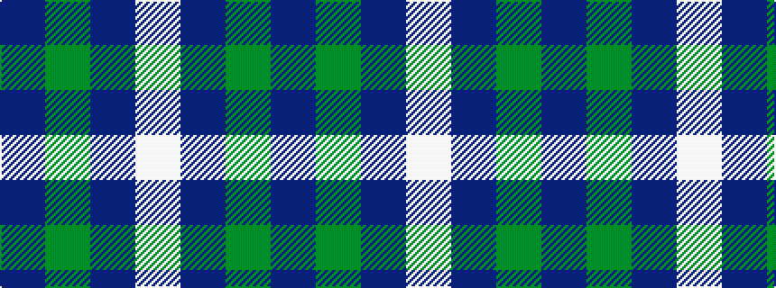 idealised woven sample of pattern BGBW