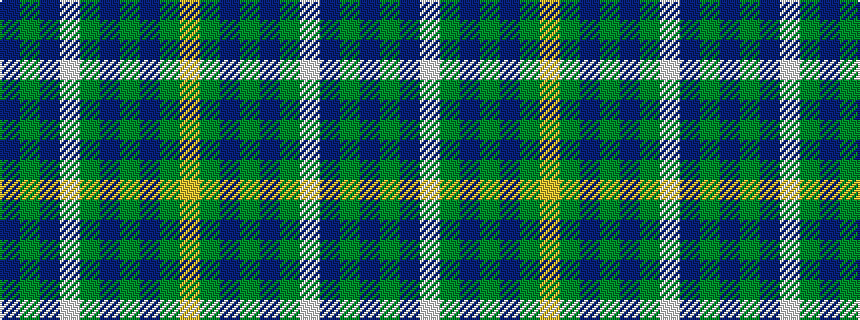 idealised woven sample of pattern BGBWGBGBGY