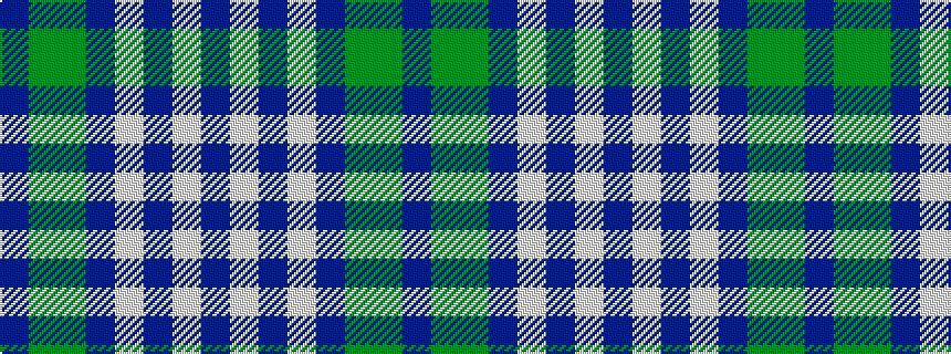 idealised woven sample of pattern BGGBWBWB