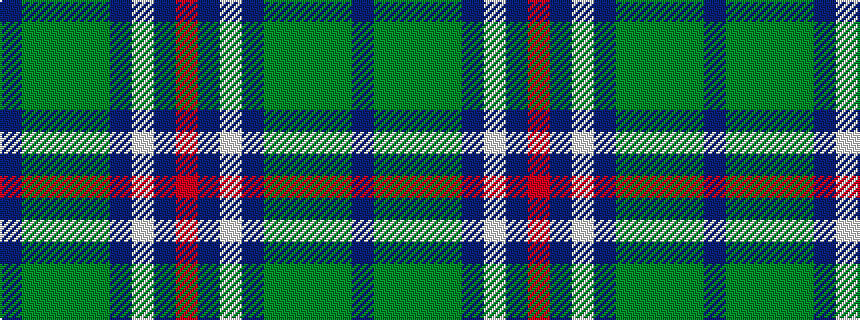 idealised woven sample of pattern BGGGGBWBR