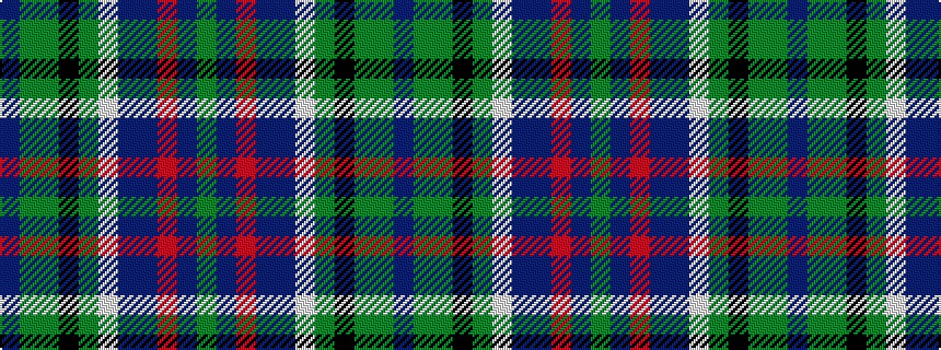 idealised woven sample of pattern BGGKGWBBRBG