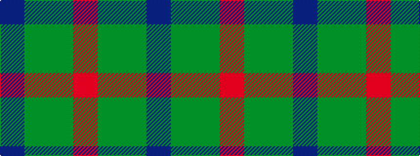 idealised woven sample of pattern BGGR