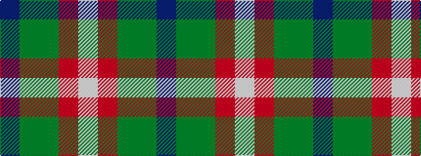 idealised woven sample of pattern BGGRW