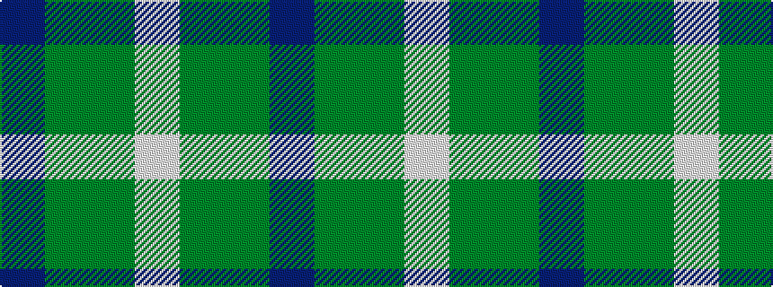 idealised woven sample of pattern BGGW