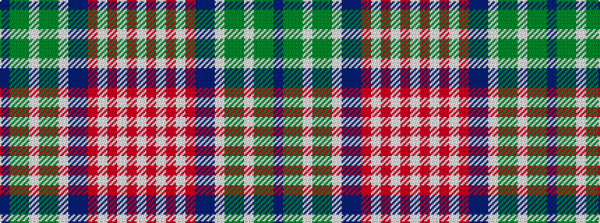 idealised woven sample of pattern BGGWGGWBBRWRWRW