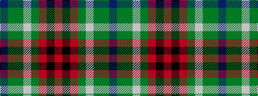 idealised woven sample of pattern BGGWGRKR