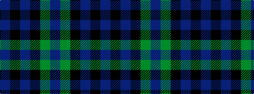 idealised woven sample of pattern BGKBKB