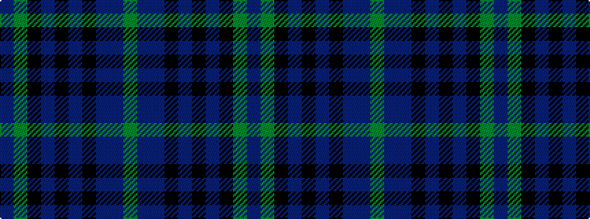 idealised woven sample of pattern BGKBKBKBBG