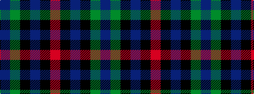 idealised woven sample of pattern BGKBKR