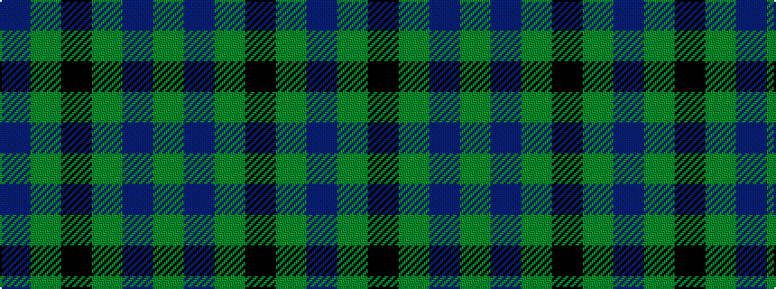 idealised woven sample of pattern BGKGBG