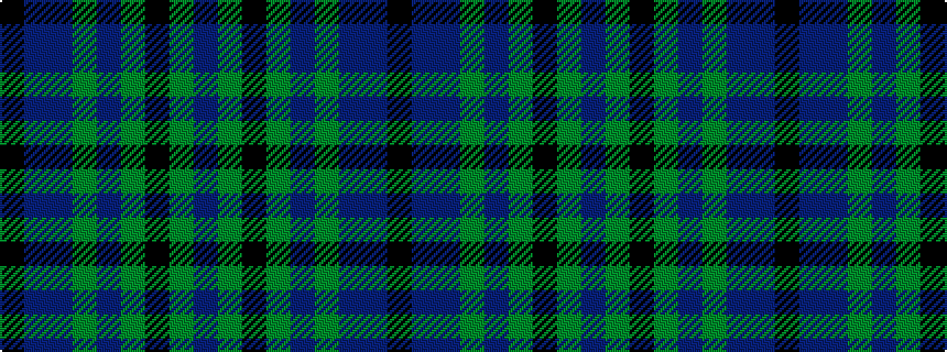 idealised woven sample of pattern BGKGBGBBK